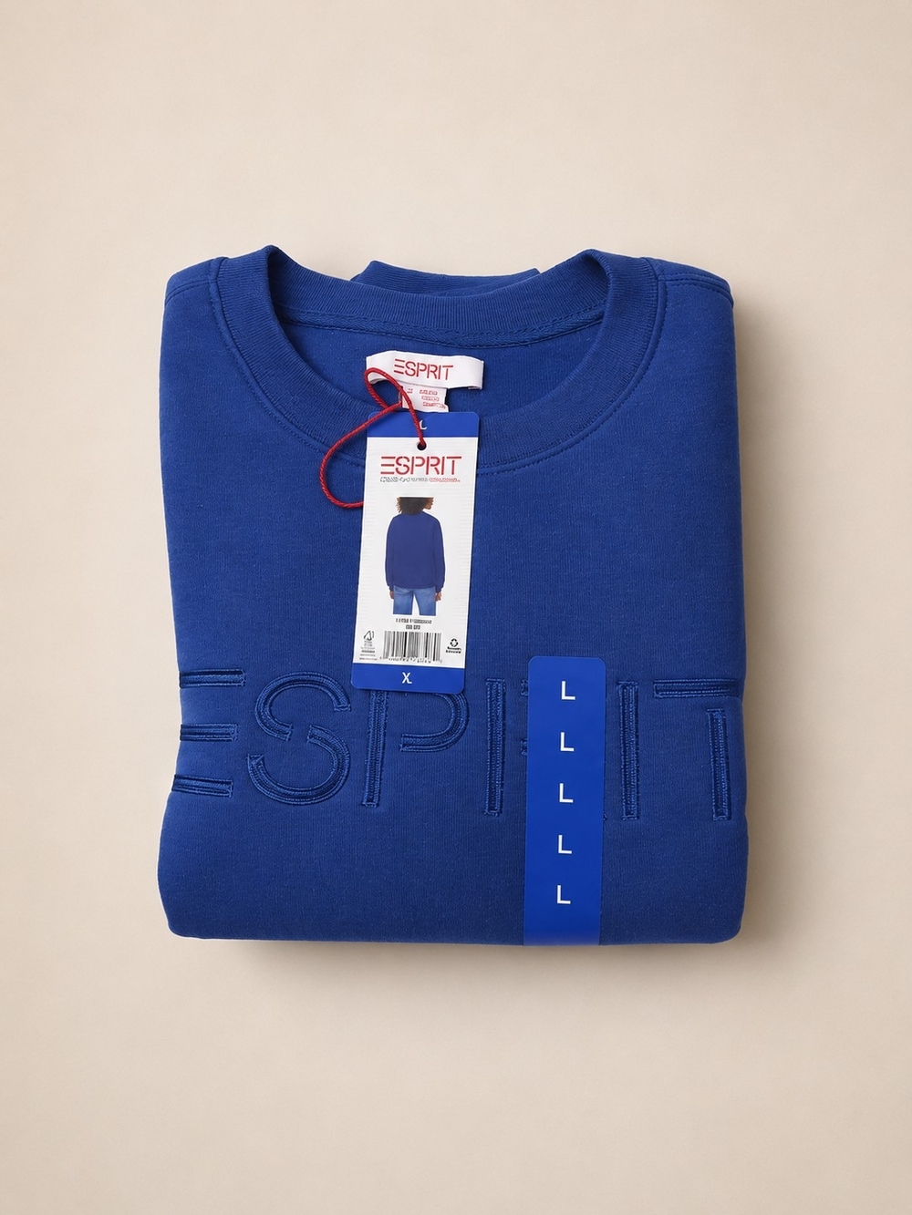 Esprit Men's Crewneck Sweater in Blue
